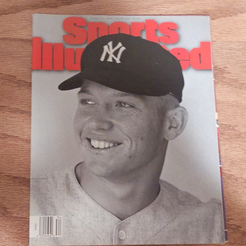 Sports Illustrated Magazine with Death Of MICKEY Mantle.